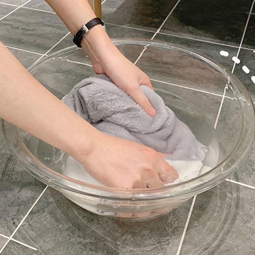 Bañera para lavado portátil y gruesa con superficie resbaladiza higiénica