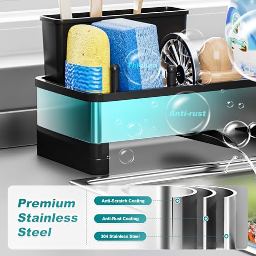 Amazon – Ewaiira Stainless Steel Sink Caddy - image 4