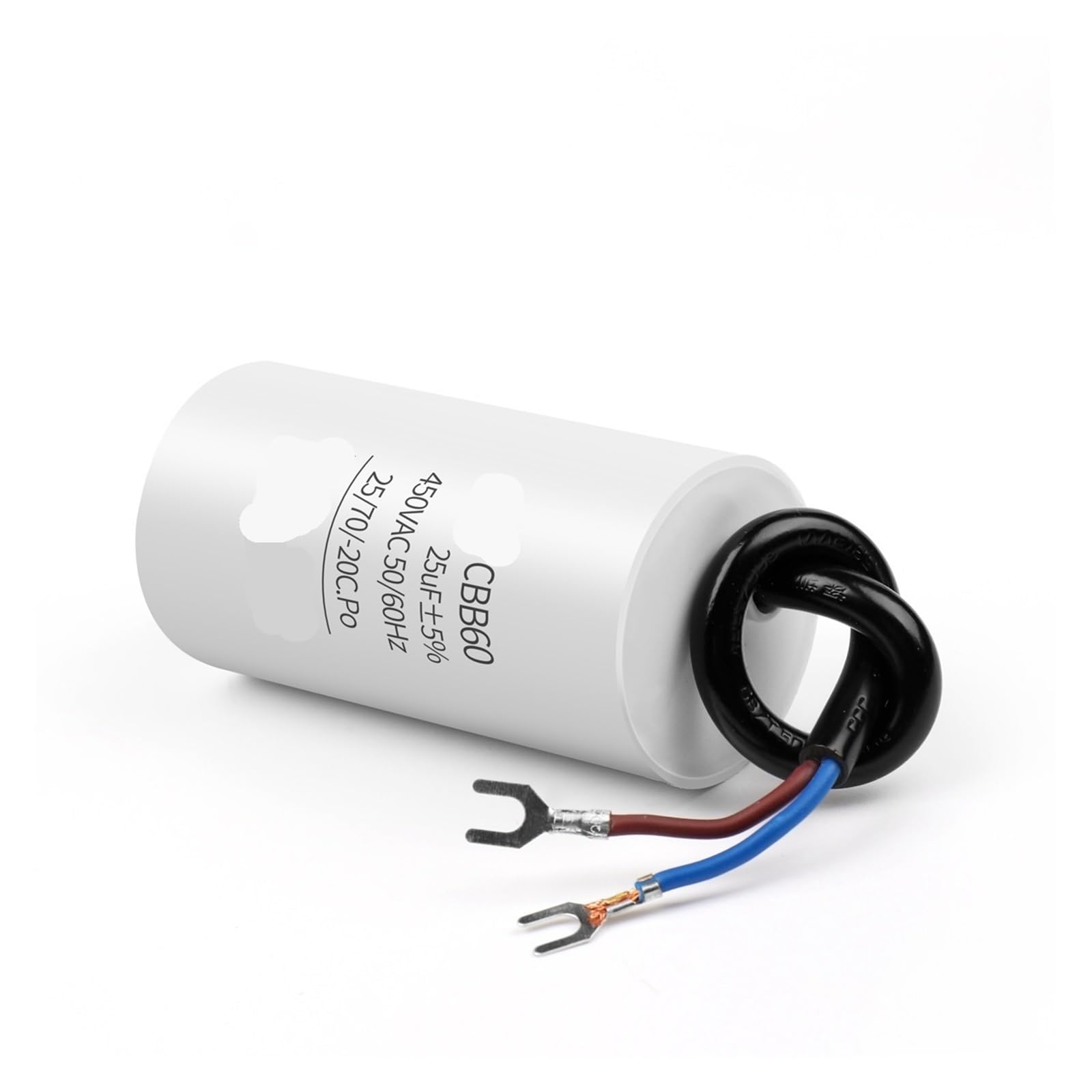 1 sztuka CBB60 kondensator silnikowy 450 V 4 UF ~ 100 UF kondensator klimatyzacyjny pompa wody rozruchowej pralka pompa powietrza ze śrubami (rozmiar: 450 V12UF)