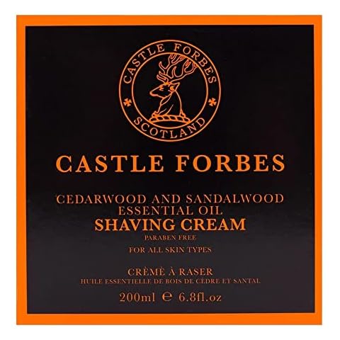 Castle Forbes Cedar/Sandalwood Shaving Cream Cover