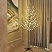 LIGHTSHARE 6.5 feet 208L LED Lighted Cherry Blossom Tree, Warm White, Decorate Home Garden, Spring, Summer, Wedding, Birthday, Christmas Holiday, Party, for Indoor and Outdoor Use