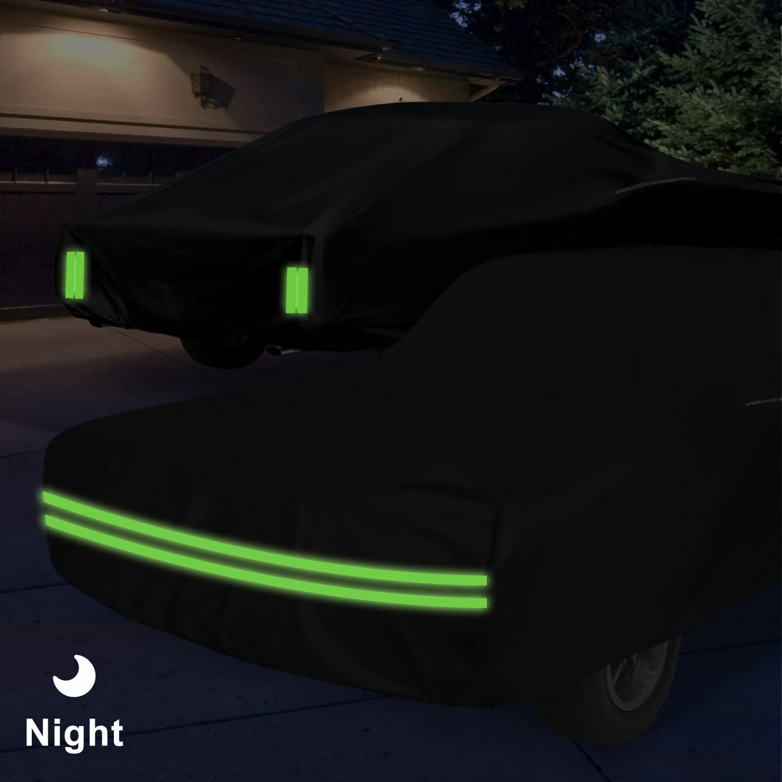 Waterproof Car Cover Replace for Pontiac GTO 2 Door Hardtop Coupe 1964-1972 210T All Weather Classic Car Covers — view 8