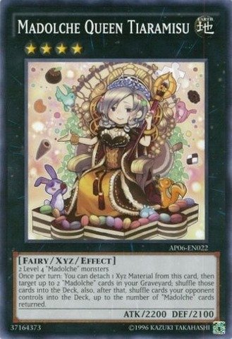 YU-GI-OH! - Madolche Queen Tiaramisu (AP06-EN022) - Astral Pack: Booster Six - Unlimited Edition - Common