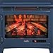 duraflame Freestanding Electric Fireplace Stove Heater with 3D Flame Effect for 1,000 Sq. Ft. Room, Navy