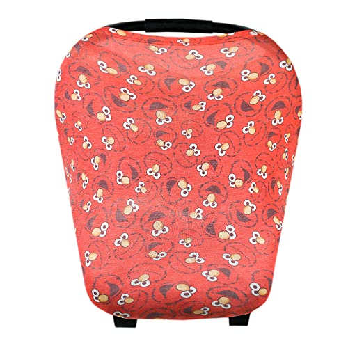 Image of Copper Pearl Nursing Cover - Multi-Use Cover for Baby Girl or Boy, Car Seat Cover, Stroller Cover & Breast Feeding Cover Up for Women, Elmo