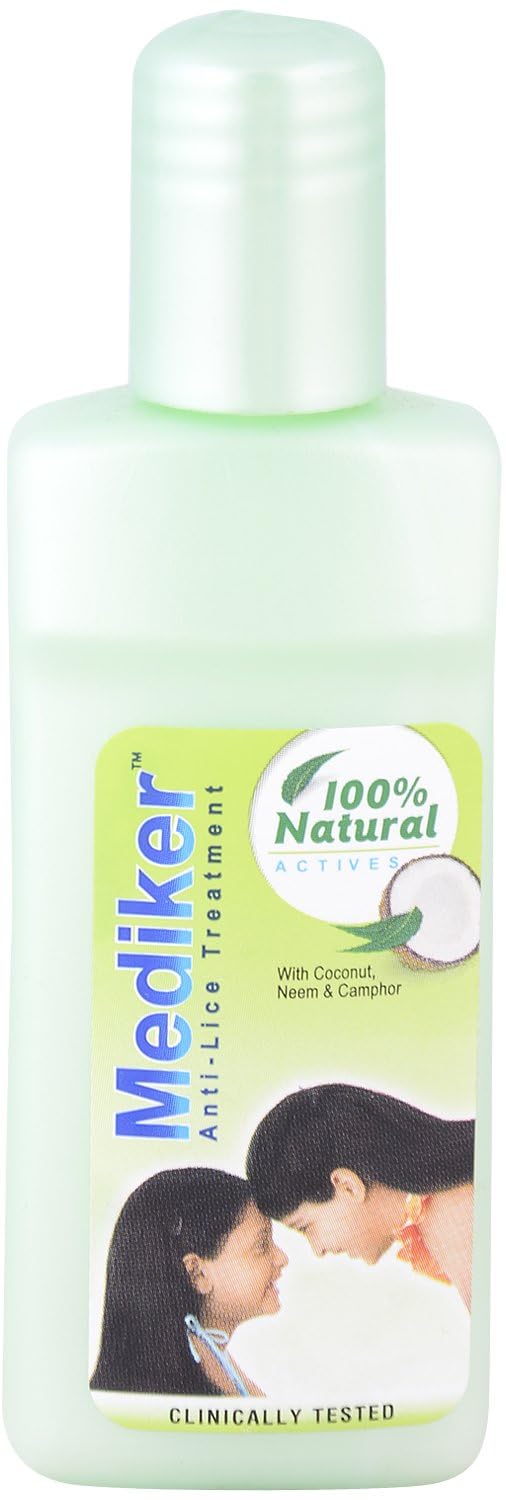 Mediker Natural Anti Lice Oil 50ml (Pack of 3) Kten