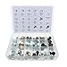 ABN Oil Drain Plug 76pc Assortment – SAE & Metric Drain Plugs & Washer Gasket Set Compatible with Jeep GM Ford Toyota