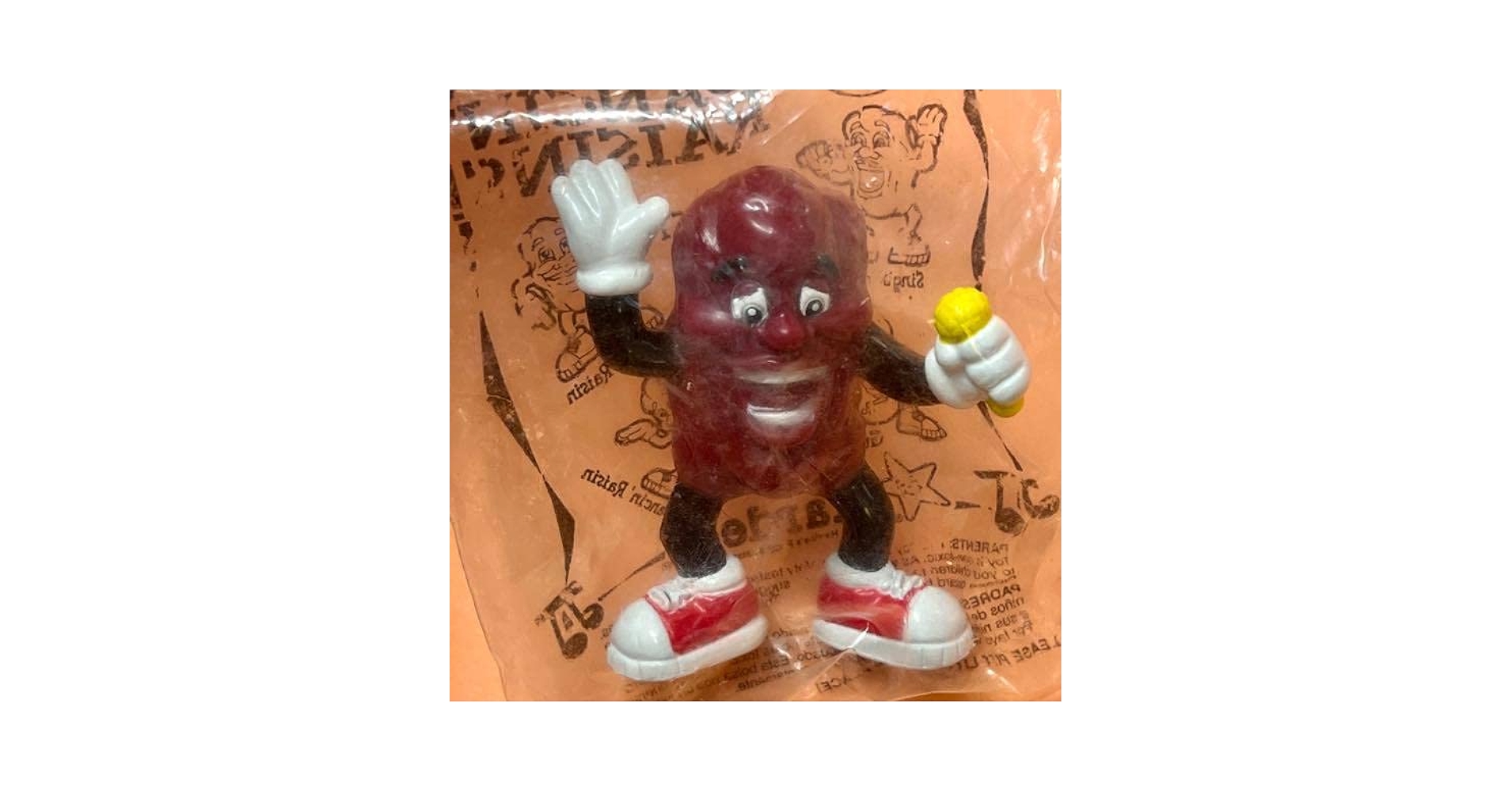 【激レア品】カリフォルニアレーズン セシル ヴィンテージ PVC ニンジン 激レア品】カリフォルニアレーズン セシル ヴィンテージ PVC