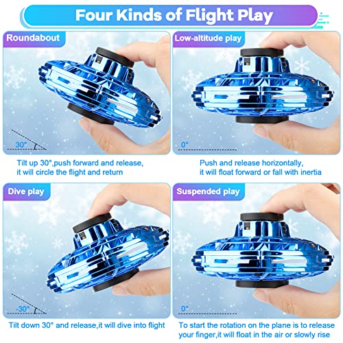 Vantexi 758439828220 Flying Fidget Spinner,2024 Upgraded Flying Spinner Mini Hand Drone thumb #3
