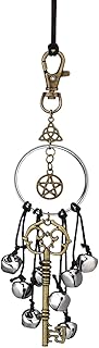 vento bruxa,Pingente sino do carro da bruxa | Chave mágica bruxa para proteção porta decoração bruxa para cozinha doméstica suprimentos altar wiccano Rock-br