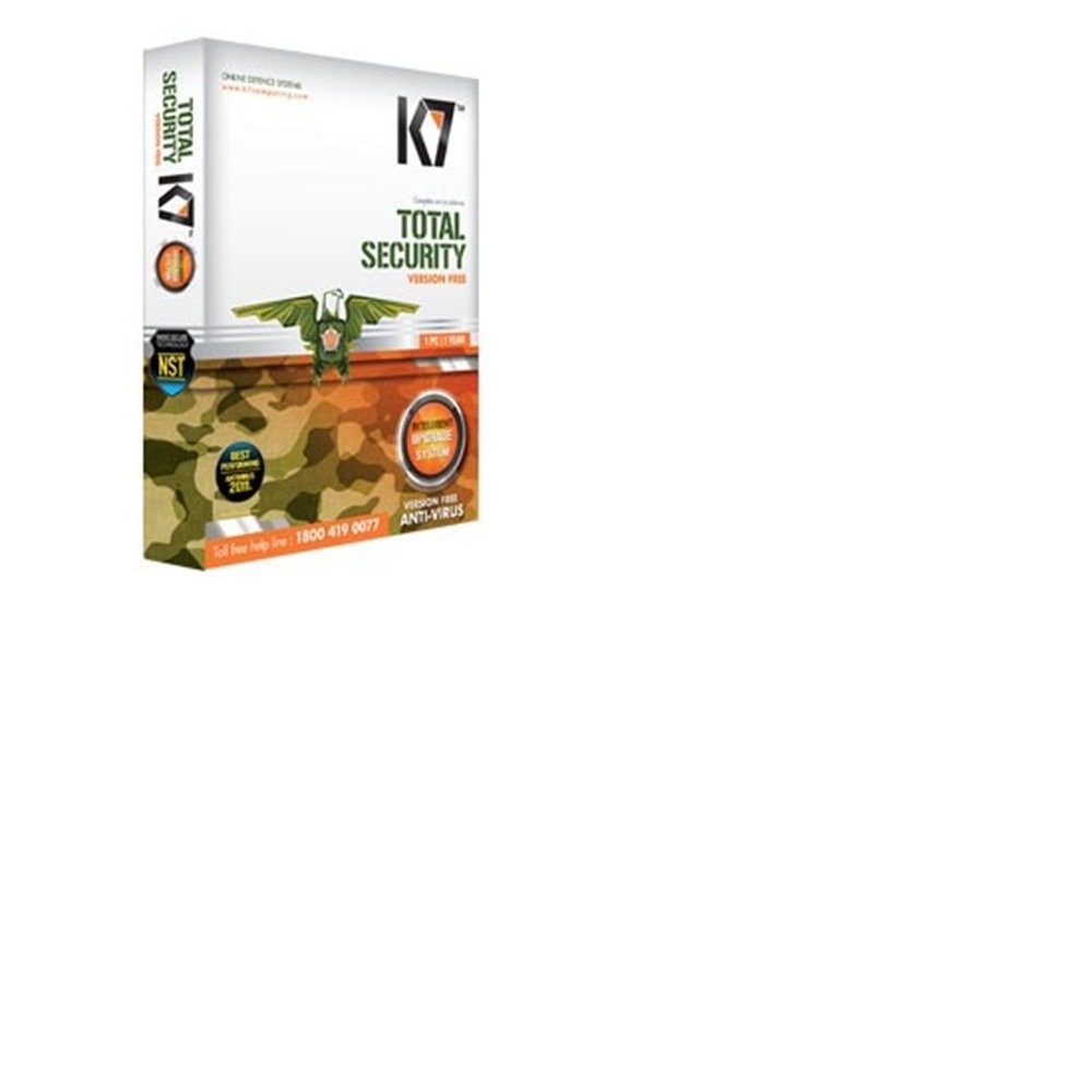 K7 Total Security Antivirus - 5 Users, 1 Year (One Installation CD, 5 Serial Keys Every Keys One Year Validity) (You Can Also Use this Serial Keys for New Version) (CD) (B01M03P1X3) Amazon Price History, Amazon Price Tracker