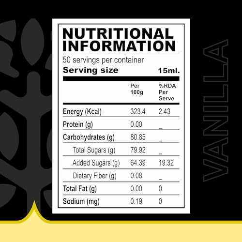 GOOD&MOORE Vanilla Syrup | For Coffee, Milkshake, Frappe, Cold-Coffee, Pancakes, Beverages And More | Concentrated Syrup | Ready To Mix | Mixer | Premium Syrup | 750Ml, Liquid - Image 5