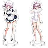 よふかしのナズナちゃん fromよふかしのうた アクリルスタンド2点 【七草ナズナ メイド服Ver & ナースVer】 アニメ グッズ 高さ10cm
