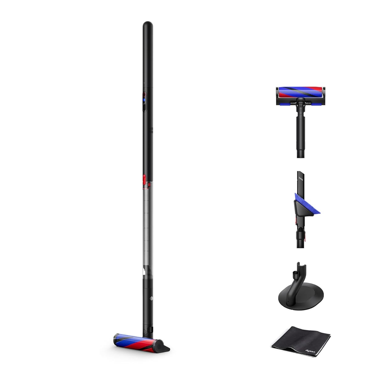 Dyson PencilVac Fluffy Cordless Vacuum Cleaner Stick Handy Cleaner Lightweight with Charging Stand (SV50 FF AM) [Amazon.co.jp Exclusive] [1.3kg, Dyson Lightest Weight]