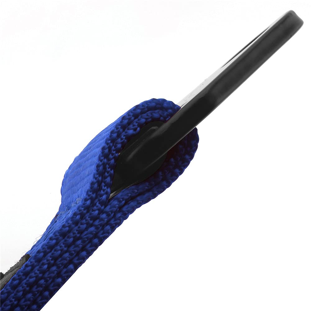 Correa de límite de suspensión de nailon de alta calidad, correa de viaje de suspensión de choque para ATV UTV SXS con resistencia de cincha de 10 libras (azul, 20 pulgadas)