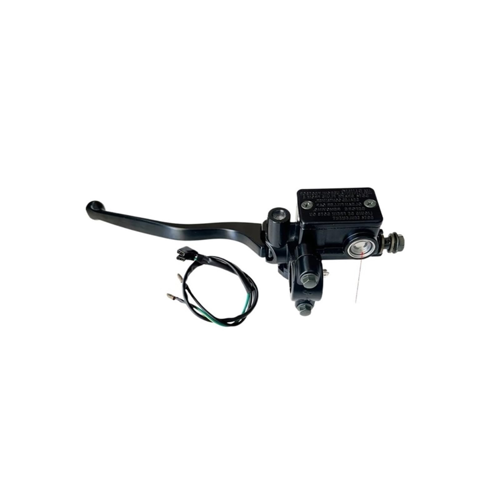 INSOGZRAF Motorcycle Brake Pump Front Master Cylinder Hydraulic Lever Right for Dirt Pit Bike ATV Quad Moped Scooter Buggy