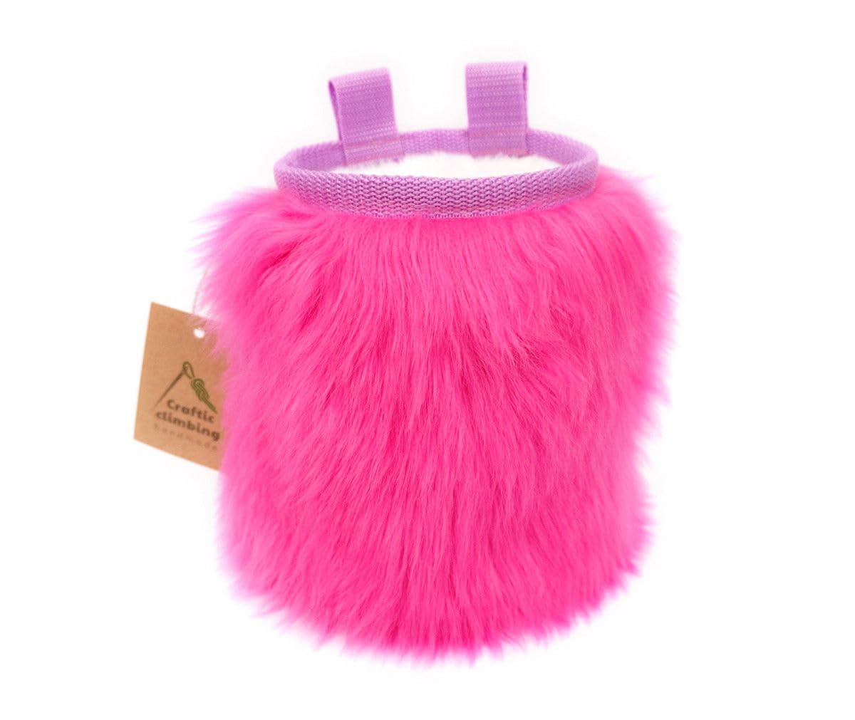 Furry Chalkbag, Ausführung:Pink Furry