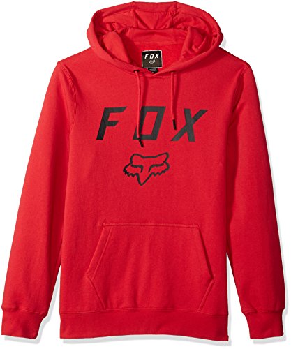 Pullover Fox Hoodie Legacy Moth Dark Red Xl