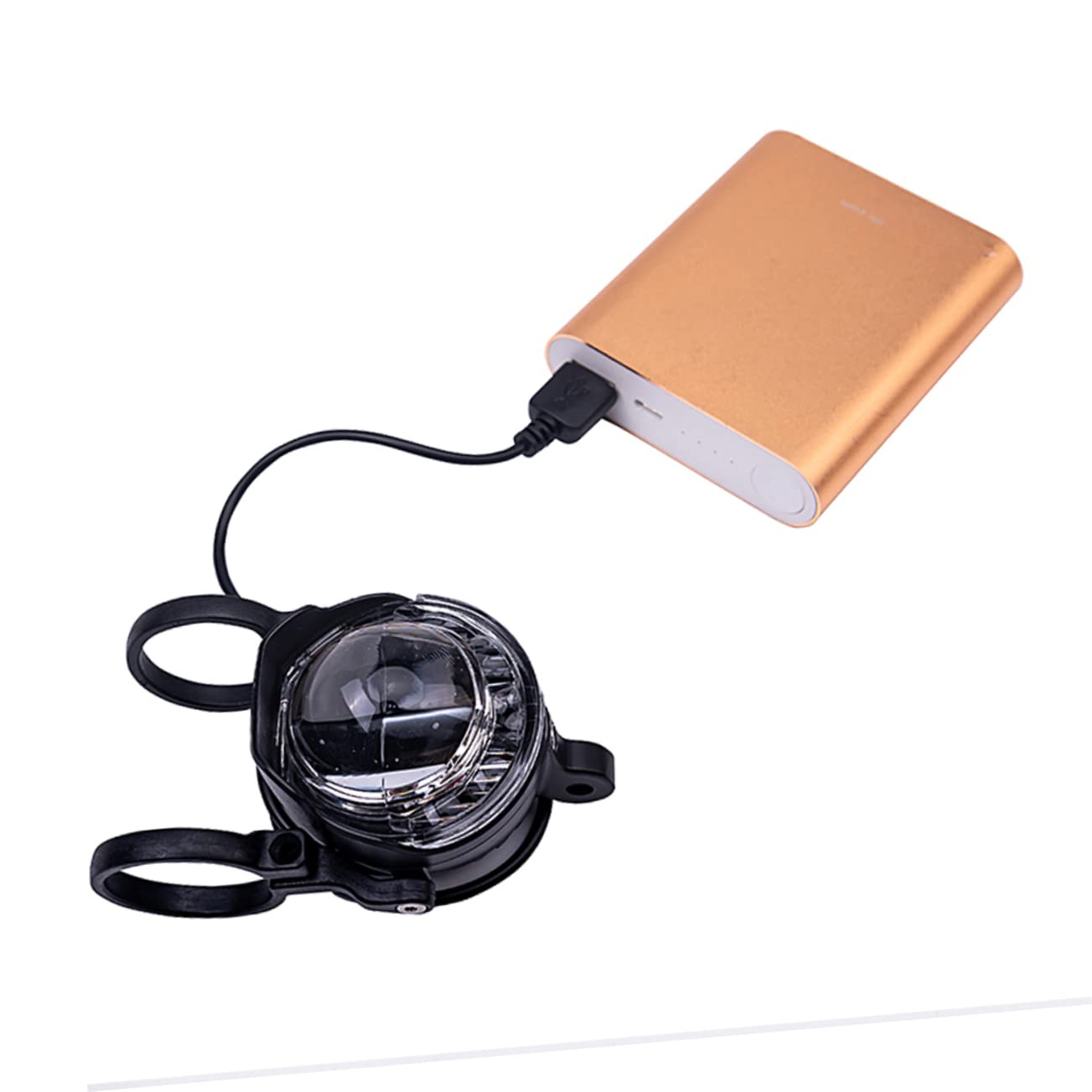INOOMP Lot De 2 Lampes De Vélo À LED Luminosité De 100% Et Luminosité De 50%