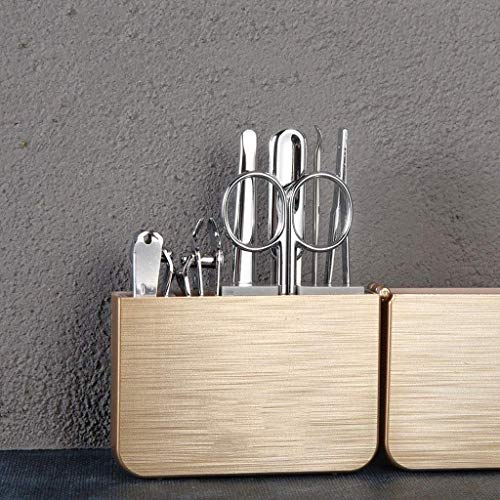 Manicure-Set-Nail-Clippers-SetManicure-Pedicure-Set-7-Pcs-Professional-Men-Grooming-KitStainless-Steel-Portable-Travel-Nail-Kit-Women-Portable-Gift-Color-Silver-BoxSi