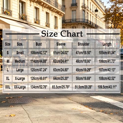 Womens Trench Coat Mid Length Open Front Jacket Fall Winter Outerwear - image 5