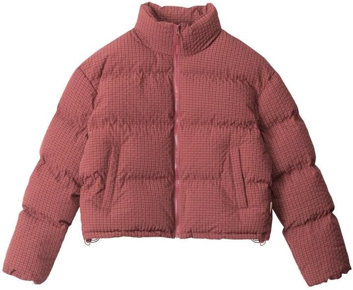 Casual Stand Up Collar Coat Short Warm Retro Thickened Cotton Padded Jacket for Women