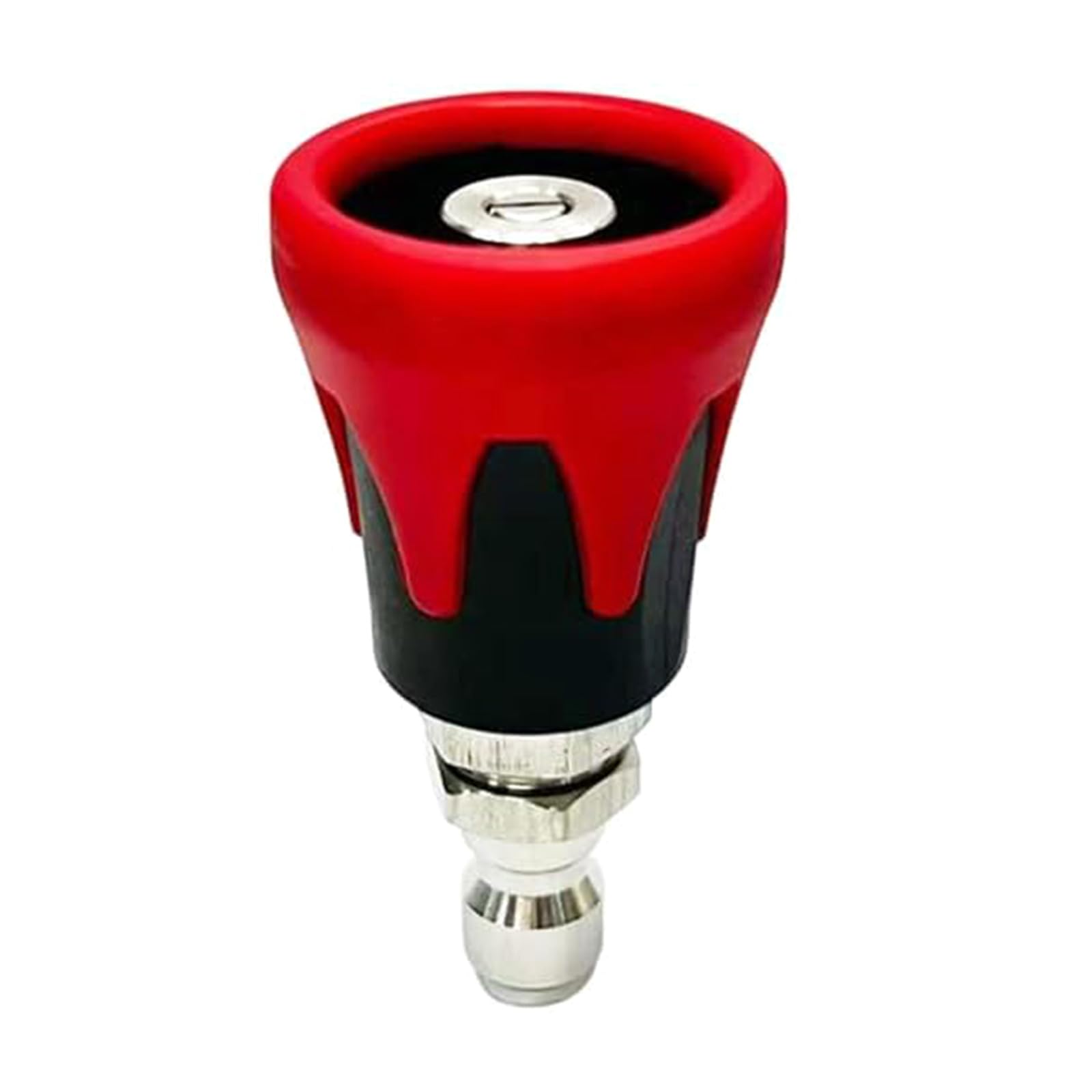 Msioytog Reinforced Rubber Varnished Pressure Washer Tip 40 Degree Pattern With Effect Security For Permanent Use Rustless Sprinkle Outlet Guard