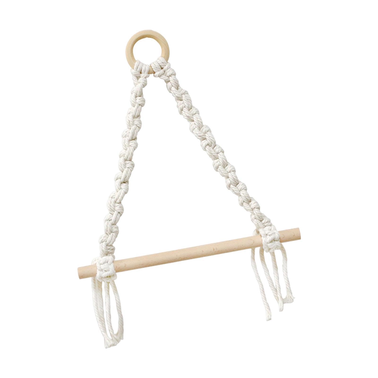 Pixzcsa Unique Rustic Toilet Paper Holder Easy To Clean Woven Rope Roll