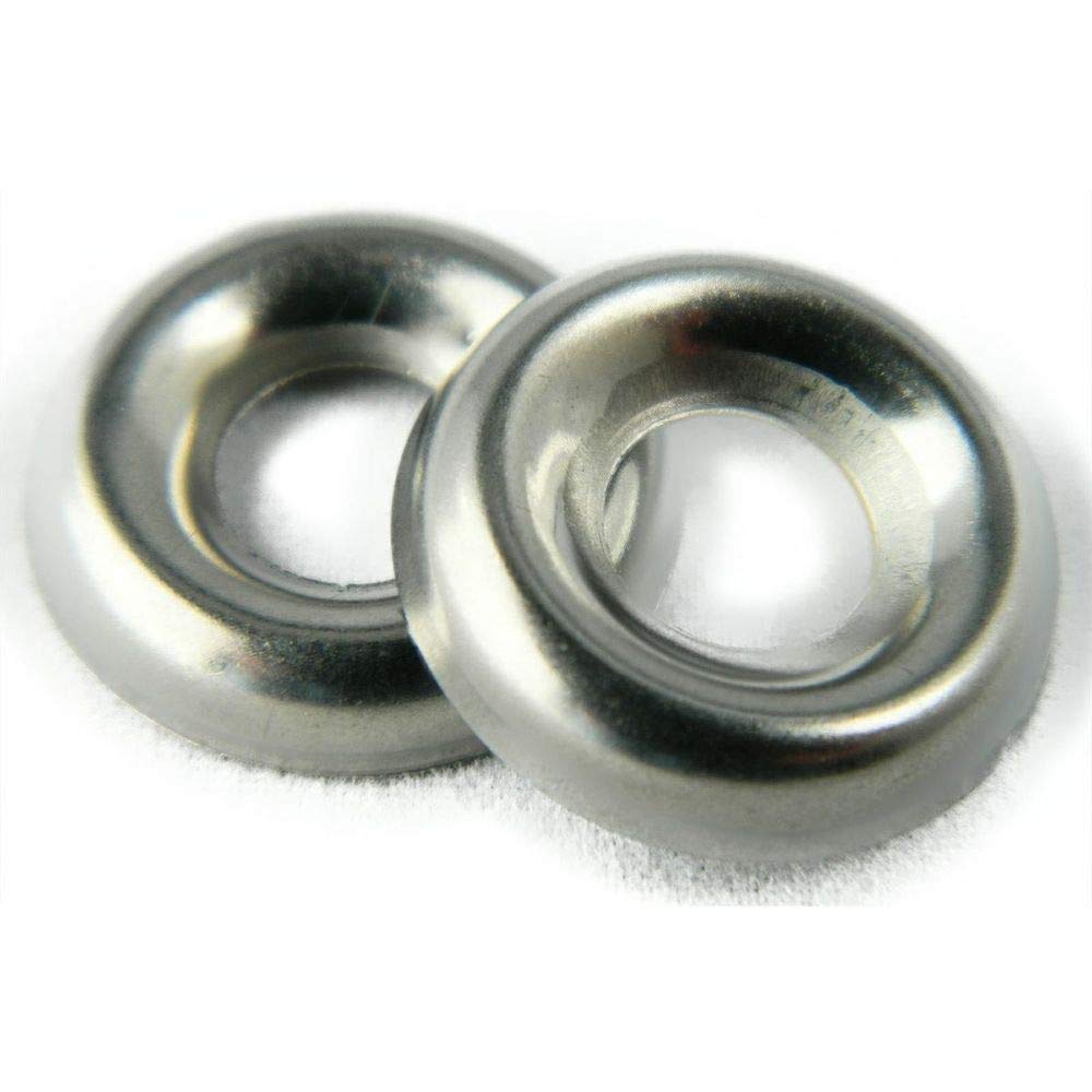 Stainless Steel Cup Washer Finishing Countersunk 12 Qty 2500 Amazon