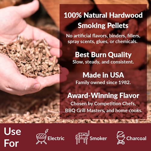 BBQr's Delight Wood Smoking Pellets - Super Smoker Variety Value Pack - 1 Lb. Bag - Apple, Hickory, Mesquite, Cherry, Pecan and Jack Daniel's BBQr's Delight Wood Smoking Pellets - Super Smoker Variety Value Pack - 1 Lb. Bag - Apple, Hickory, Mesquite, Cherry, Pecan and Jack Daniel's