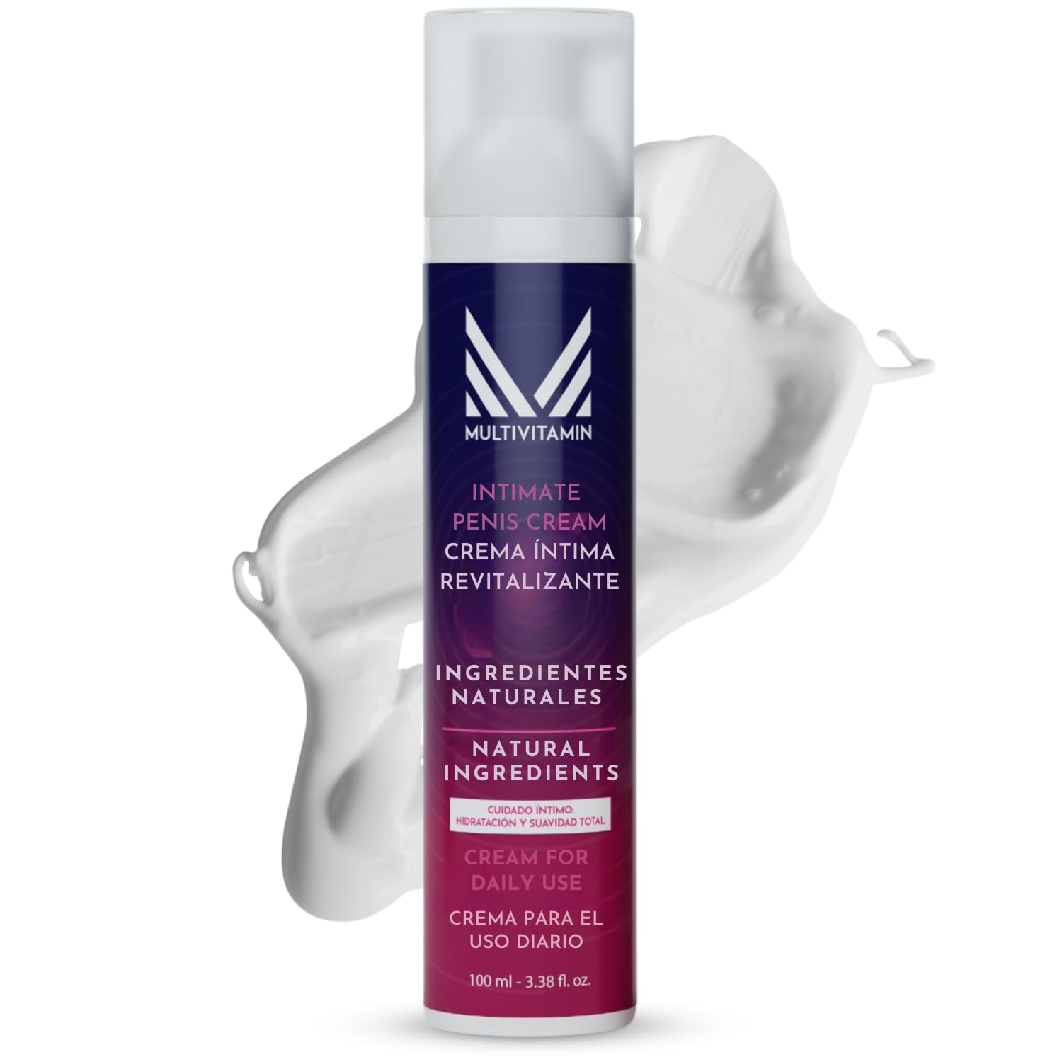 Crema Intima Maschile Idratante e Sensibilizzante per Tutte le Parti Intime dell'Uomo Aumenta la Sensibilità Dona Morbidezza e Freschezza Profumo di Menta Assorbimento Rapido Uso Quotidiano 100 ml
