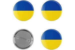 Ukrainian Flag Pin Set: Patriotism in Every Wear