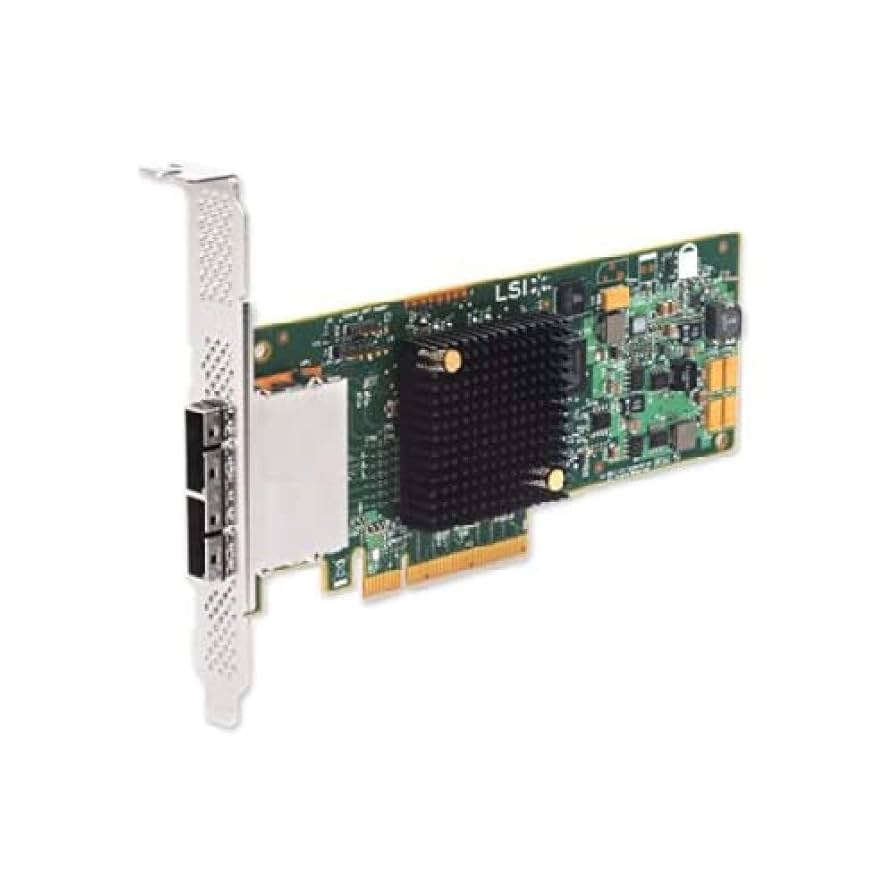 拡張カード LSI SAS 9207-8e Genuine LSI 9207-8e SAS HBA 6Gbps PCI-E 3.0 P20 IT mode for