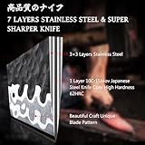 Zoom IMG-2 shan zu santoku coltello 19cm Zoom IMG-2 shan zu santoku coltello 19cm