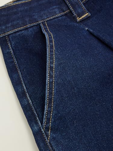 CIDER Jeans for Women High Waist Wide Leg Jeans Straight Leg Trousers Baggy Denim Pants with Pocket Oversized2