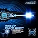 NINEO 9005 LED Headlight Bulbs w/Small Size,10000LM 6500K Cool White CREE Chips Hb3 All-in-One Conversion Kit