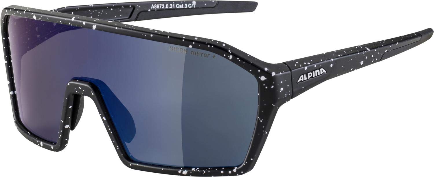 ALPINA RAM Q-LITE – Gafas de deporte y ciclismo con efecto espejo, de contraste y antivaho, con protección UV 100% para adultos