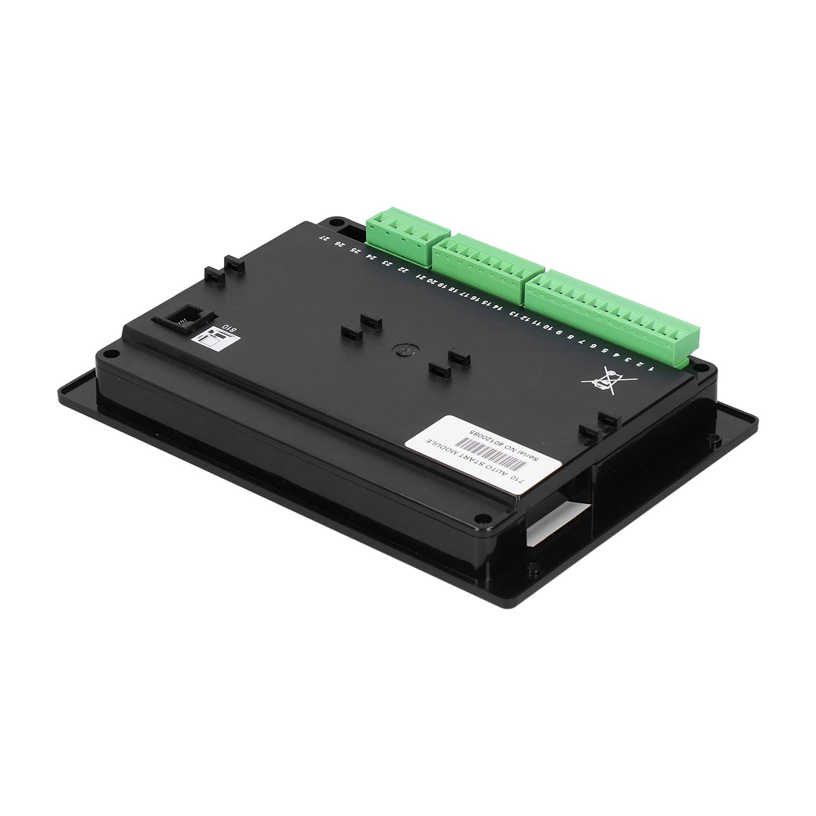 Yosoo Health Gear Panel de Control de Arranque Automático del Generador Panel de Control del Generador de CC de 8 a 36 V Pantalla LCD Monitoreo Automático de la Red Eléctrica Arranque y Parada