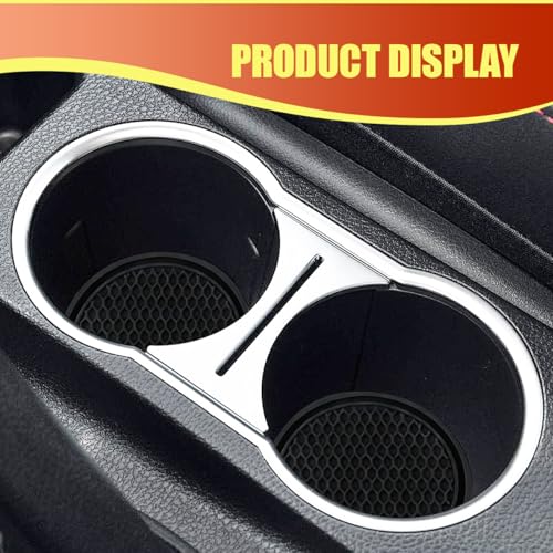 YoRise 4 Piezas Portavasos para Auto 2.7 Pulgadas Negro miniatura 6