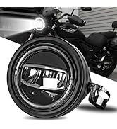 Amazon | Motikvans 5.75インチ ledバイク 丸目ヘッドライト汎用シェル