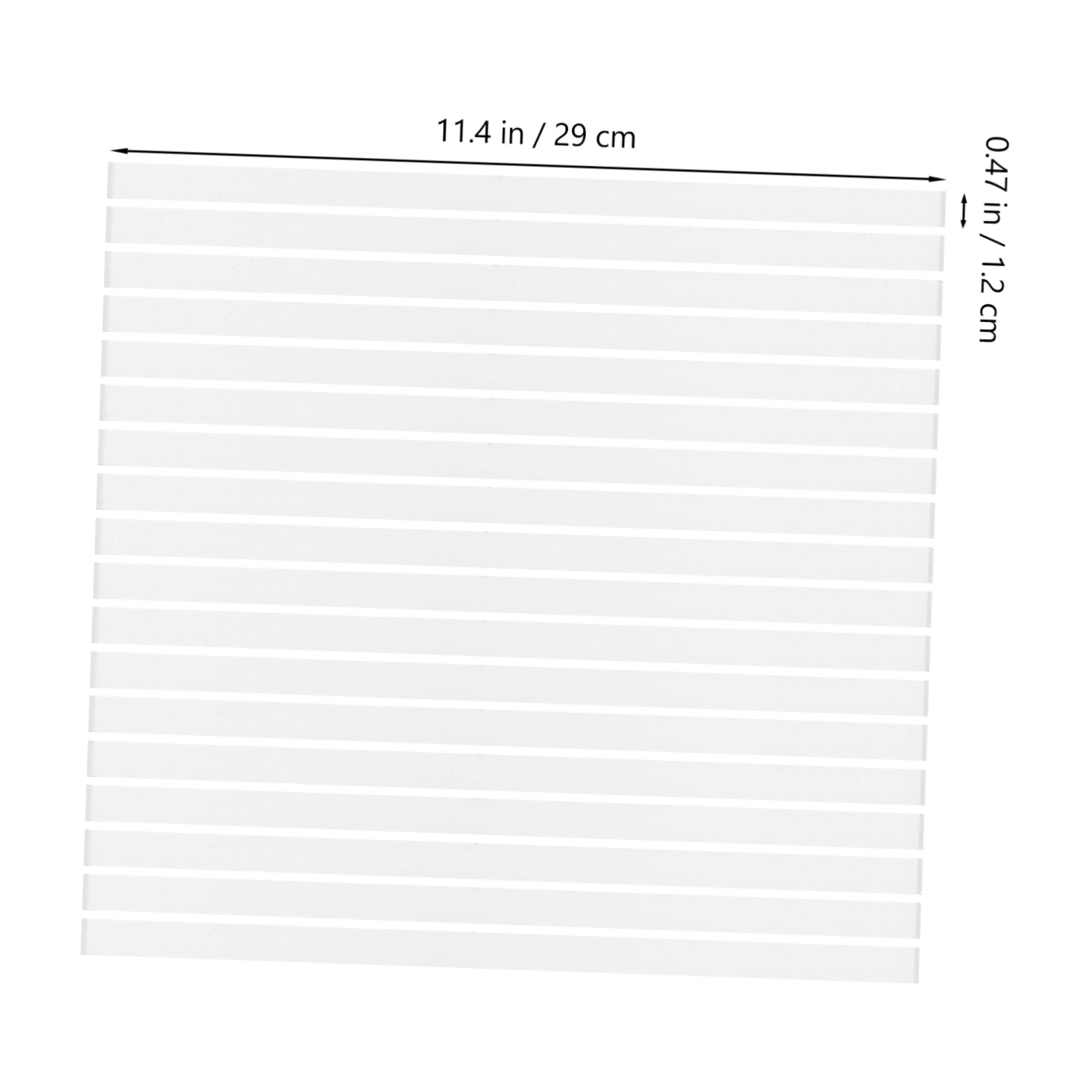 OSALADI 20pcs Thermal Binding Glue Strips Hot Melt Adhesive for Easy Book Repair Binding Supplies for Documents Magazines and Textbooks