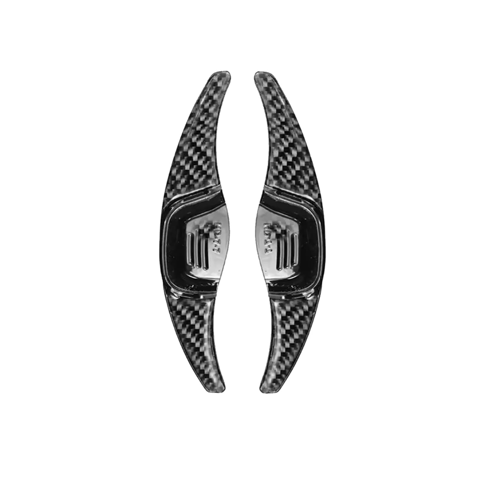 Rasfhyg Carbon Fiber Black Paddle Shifter Extensions Compatible With Hyundai For Sonata 2010 2011 2012 2013 2014 2015 For I40 2015 Carbon Fiber Car Steering Wheel Shift Paddle Extension Shifter(Carbon Fiber Black)