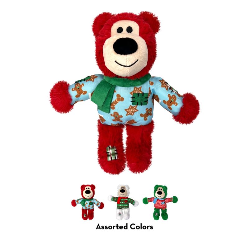 KONG Holiday Wild Knots Bär sortiert klein mittel