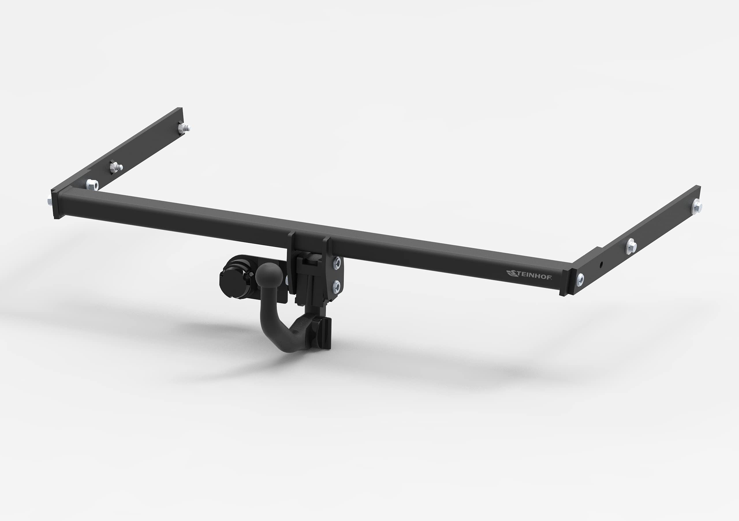 Gancio Traino Fisso STEINHOF Per Ford C-Max (05/2008-11/2010) | Con Kit Elettrico Universale 13 Poli, Omologato