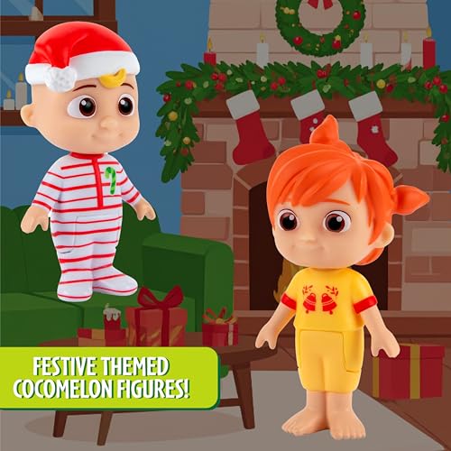CoComelon 3 Inch Figure 4 Pack - Includes JJ, Tomtom, YoYo & Bingo - Character Playset for Toddlers & Preschoolers - Gift for Kids, Boys & Girls Ages 3+ - image 2