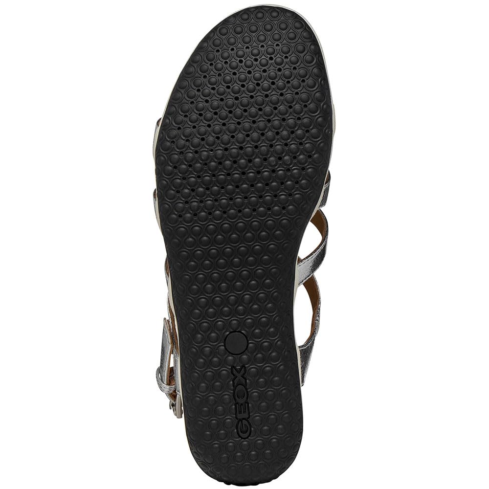 Geox D Sandal Vega D, Sandalia Plana Mujer