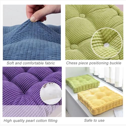 Coussin épais rectangulaire violet 50x170 cm lavable pour banc