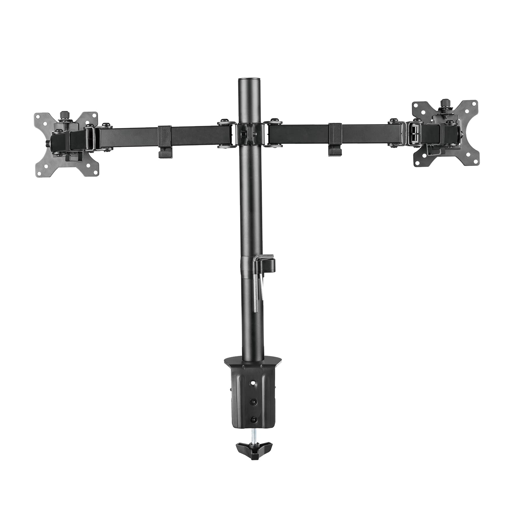 NewStar FPMA-D550DBLACK Supporto da tavolo per monitor nero doppio 16kg