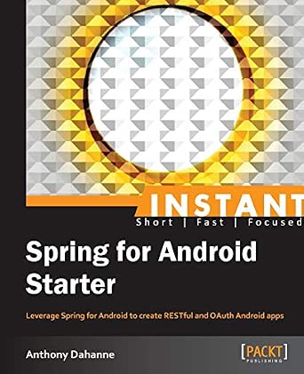 Instant Spring for Android Starter book cover