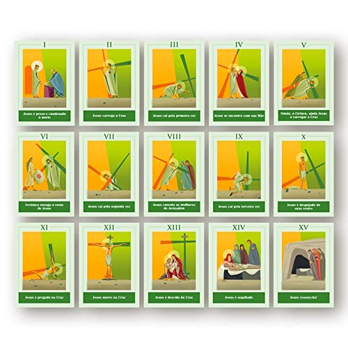 Kit Pôsters - Estações da Via-Sacra